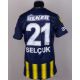 Selcuk Sahin blue and yellow No.21 Fenerbahce v. Galatasaray match issued shirt, 2013 - Image 2 of 10