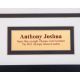 Anthony Joshua autographed white, black and gold boxing shorts display - Image 2 of 4