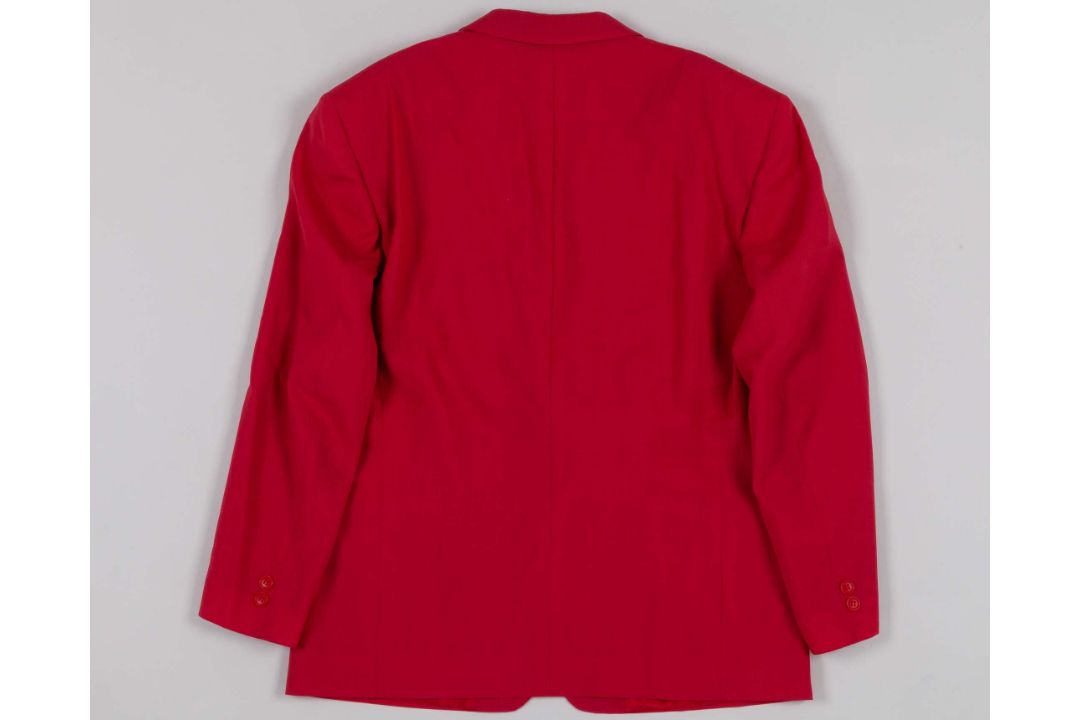 Red 1992 Barcelona Olympics single-breasted blazer by El Corte Ingles - Image 2 of 5