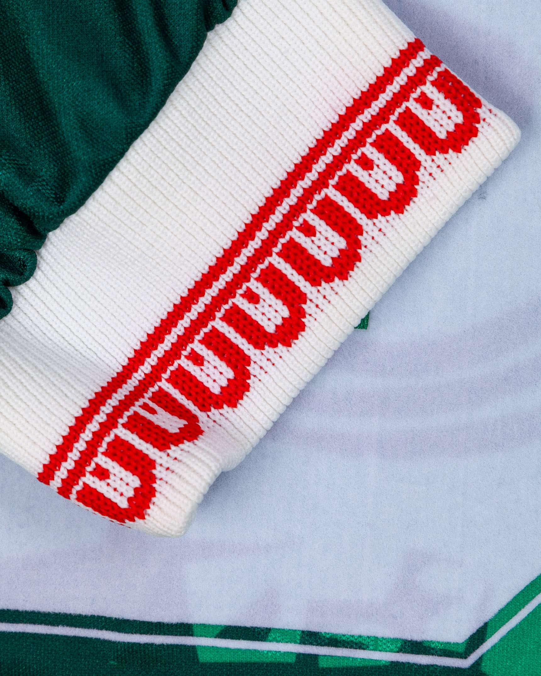 Mexico - green No.15 Mexico match issued long-sleeved Aztec shirt, 1997-98 - Image 4 of 5