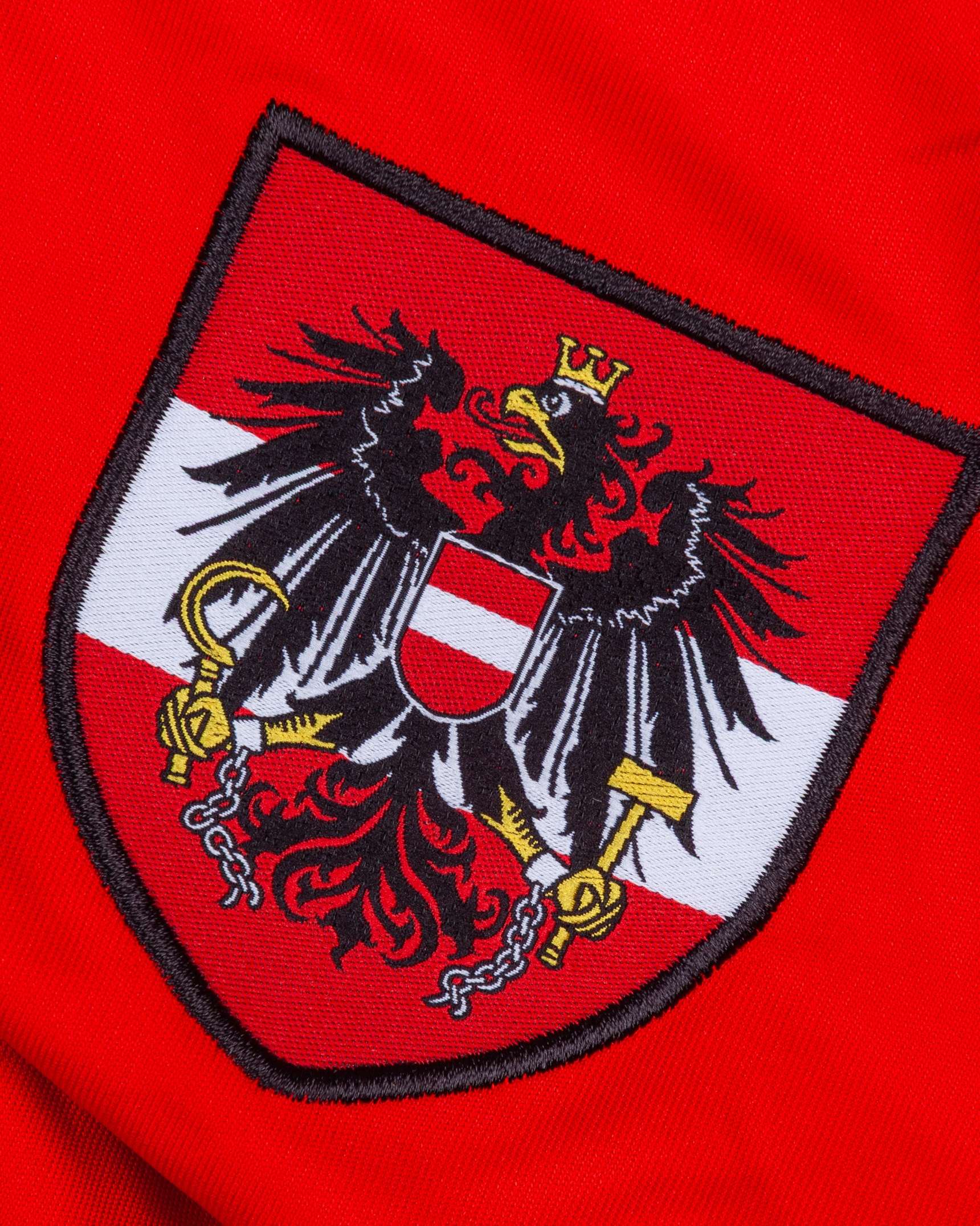 Austria - Emanuel Pogatetz red and white Austria v. Germany match issued shirt, 2012 - Image 3 of 6
