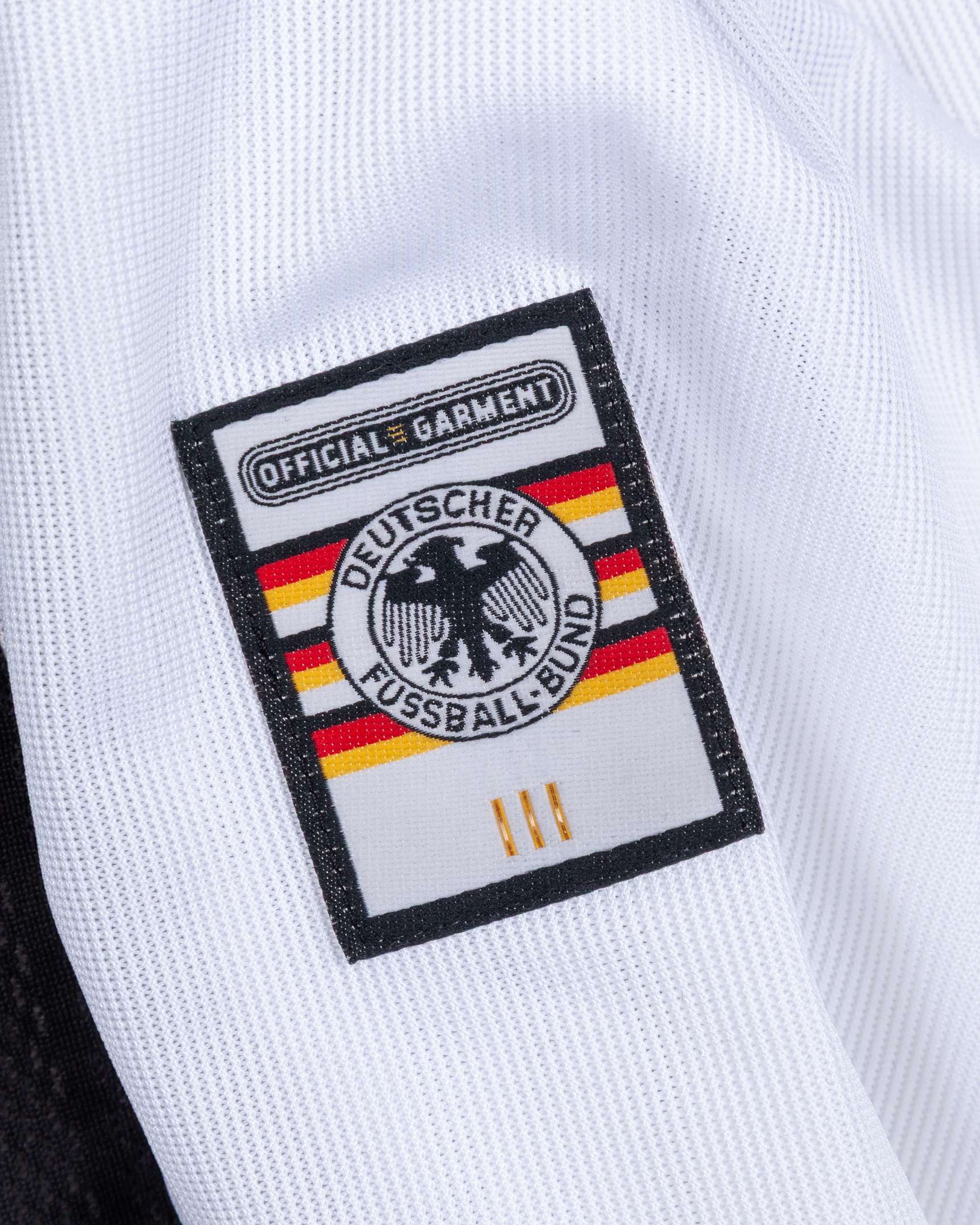 Germany - Markus Babbel white and black No.14 Germany match issued World Cup shirt, 1998 - Image 4 of 5