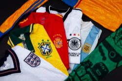 The World Cup: The Fabric of Nations - 48 Match-Issued / Worn Shirts Timed Auction