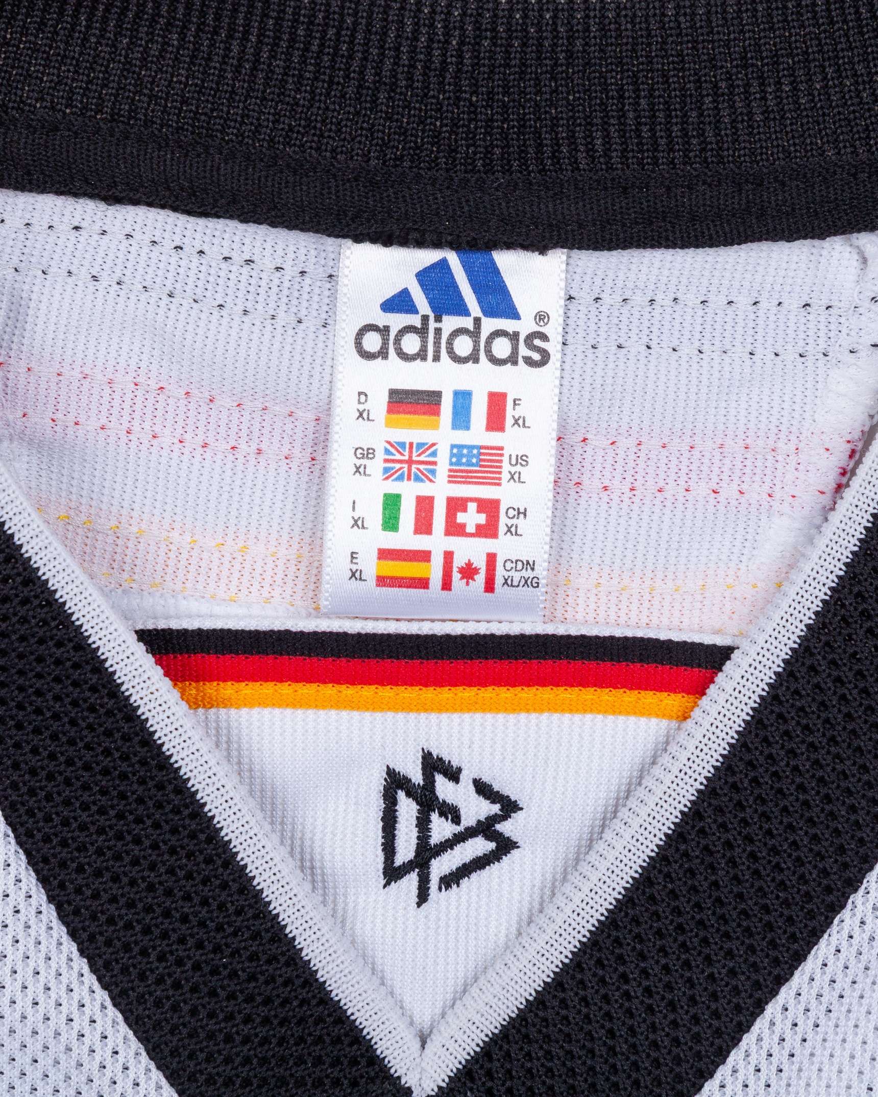 Germany - Markus Babbel white and black No.14 Germany match issued World Cup shirt, 1998 - Image 5 of 5