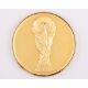 David Will: yellow-metal FIFA 1998 World Cup medal, designed by Bertoni - Image 2 of 4