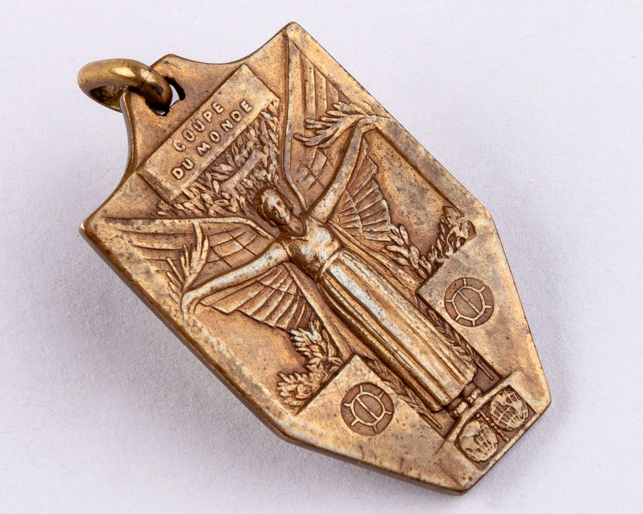 Thomas Florie: an extremely rare bronze USA v. Argentina 1930 World Cup Third Place medal - Image 4 of 4
