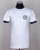 Lothar Emmerich white No.11 West Germany v. England World Cup final match worn shirt, 1966