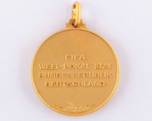 1974 FIFA World Cup gold winner's medal
