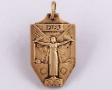 Fritz Laband: an extremely rare Continental gold West Germany v. Hungary 1954 World Cup medal