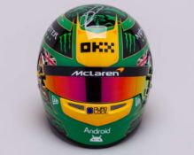 Oscar Piastri 2025 Signed McLaren F1 Team 1:2 Scale Bell Helmet - Australia GP Special Design