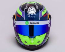 Isack Hadjar 2025 Signed Racing Bulls 1:2 Scale Helmet