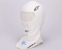 Rubens Barrichello 2009 Brawn GP Used Balaclava