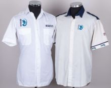 Pair of Original Used Brabham Crew Shirts