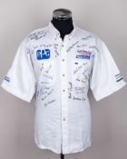 Multi-Signed PPG Indy Car Shirt