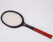Bjorn Borg Grays of Cambridge used and autographed tennis racquet&nbsp;