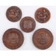 Raymond Tuckey a bronze Cambridge University Lawn Tennis runners-up medal, 1930 - Image 1 of 3