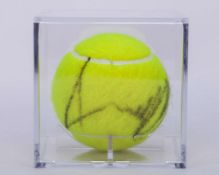 Andy Murray autographed Wimbledon tennis ball, 2016
