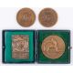 A bronze Le Touquet Lawn Tennis 17th International Tournament, 1921 small plaque - Image 1 of 6