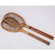 A Wrinch & Sons early offset lawn tennis racket - Image 1 of 10