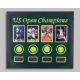 An autographed US Open four tennis ball display - Image 2 of 5