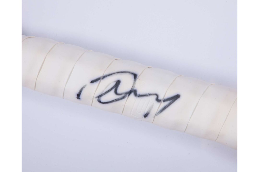 Andy Murray autographed red and black Head tennis racket display - Image 2 of 3