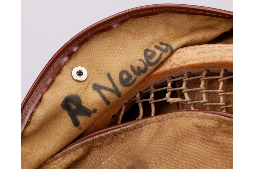 A Wrinch & Sons early offset lawn tennis racket - Image 10 of 10