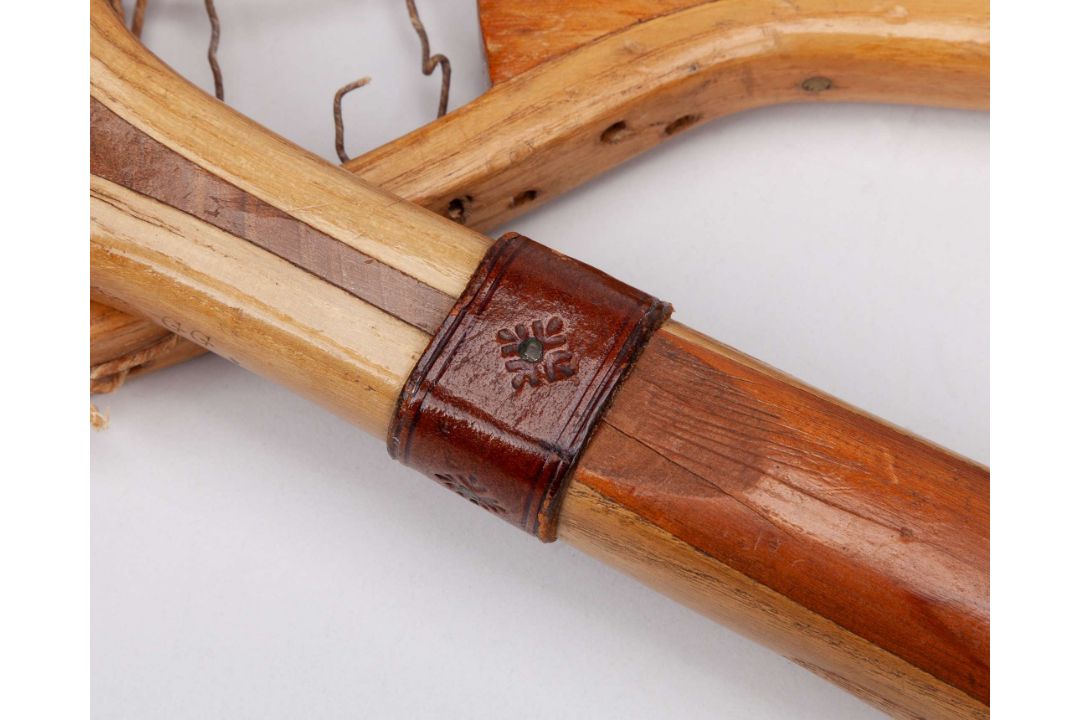 A Wrinch & Sons early offset lawn tennis racket - Image 4 of 10