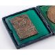 A bronze Le Touquet Lawn Tennis 17th International Tournament, 1921 small plaque - Image 3 of 6