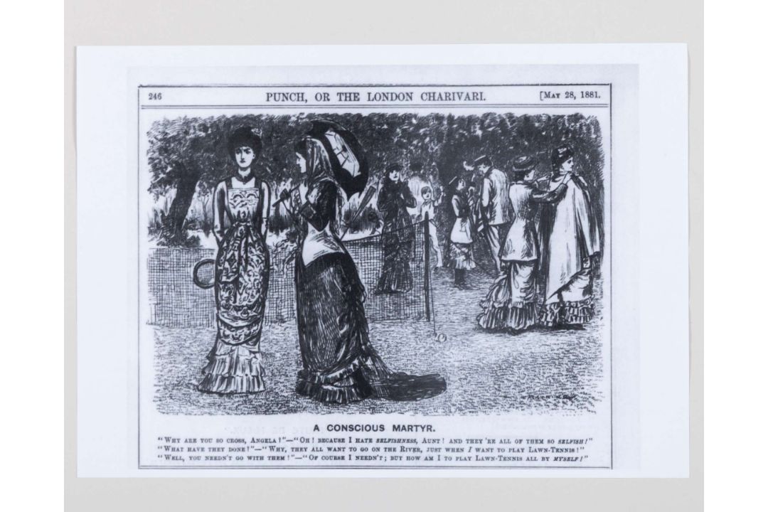 George Du Maurier 1834-1896 - Lawn Tennis A Conscious Martyr - Image 12 of 12