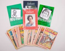 Selection of Tiger and Scorcher comic books