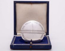 Dickie Bird silver England v. Australia The Prudential Trophy ODI cricket series medal, 1980