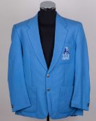Dickie Bird worn official Test and County Cricket Board Umpire single-breasted blazer