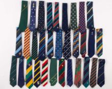 Dickie Bird an assortment of cricketing ties