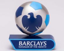 A large Barclays Manager of the Month original trophy&nbsp;