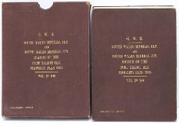 Great Western Railway hand coloured plans G.W.R SOUTH WALES MINERAL RLY AND SOUTH WALES MINERAL
