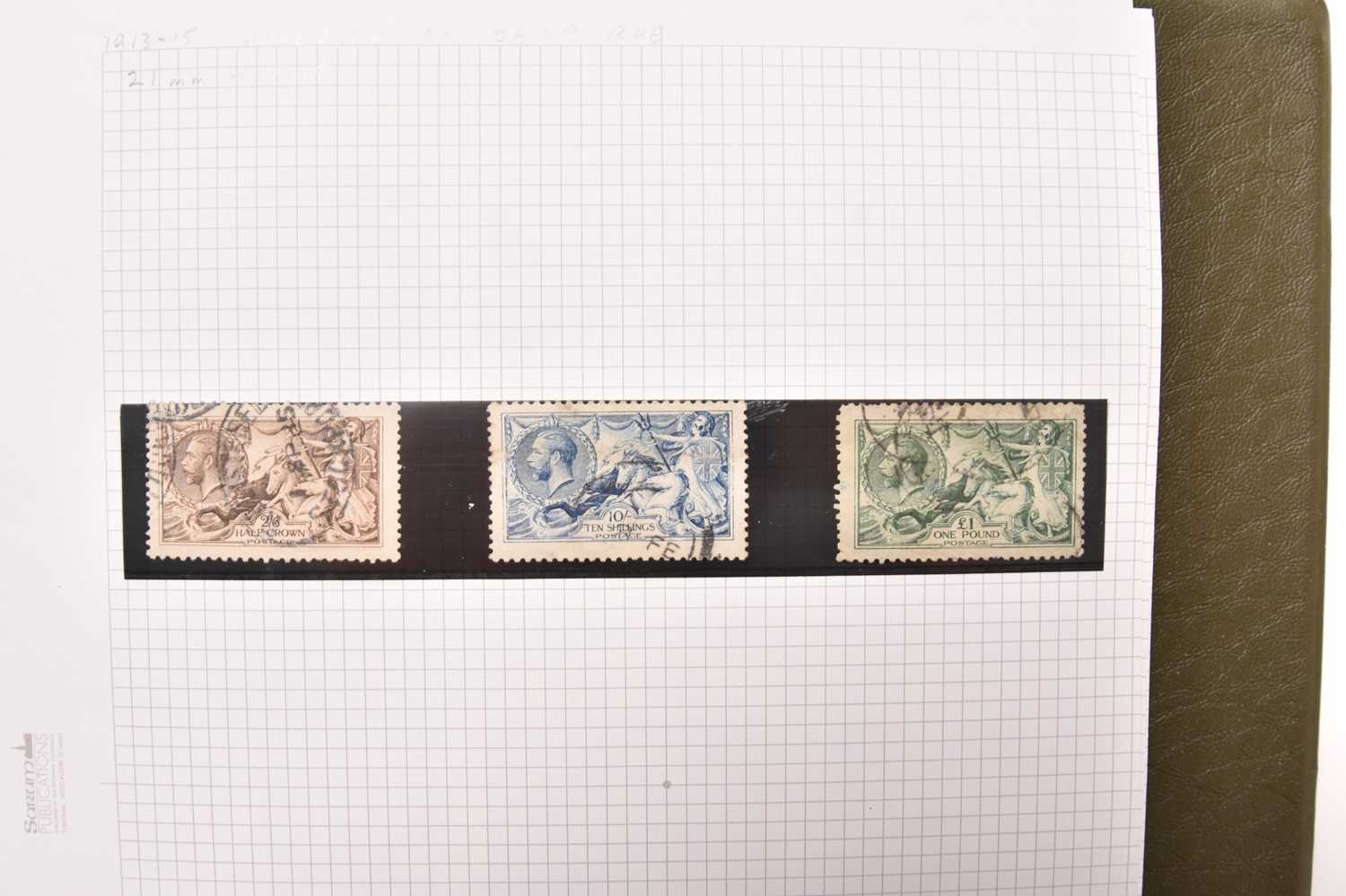 Great Britain "Four Kings" stamp collection - Image 4 of 9