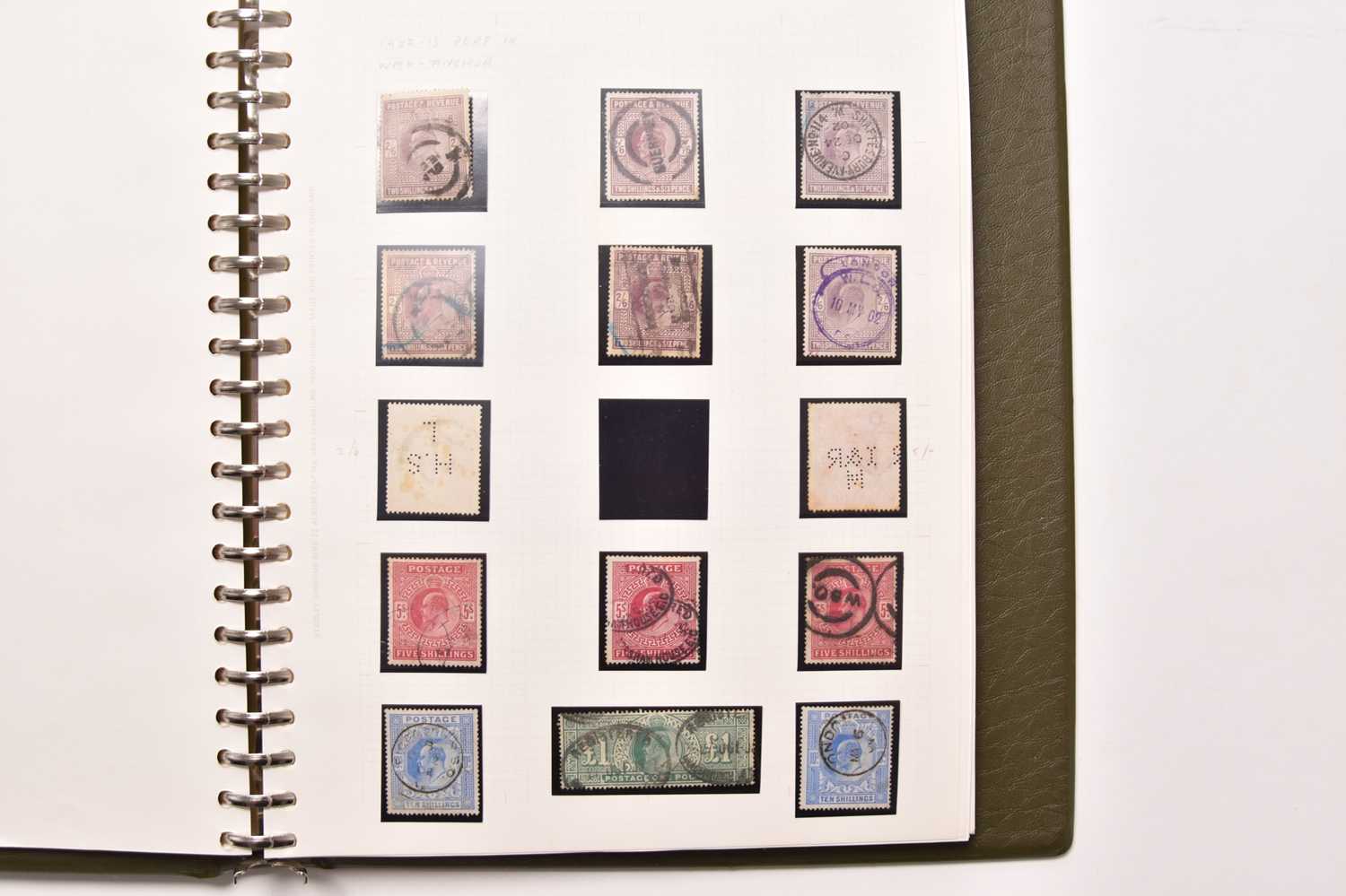Great Britain "Four Kings" stamp collection - Image 3 of 9