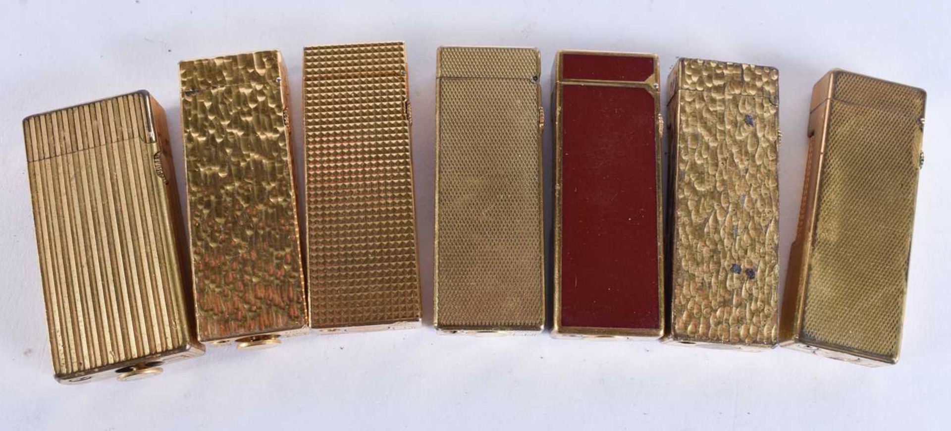 SEVEN DUNHILL LIGHTERS. (7) - Image 4 of 5