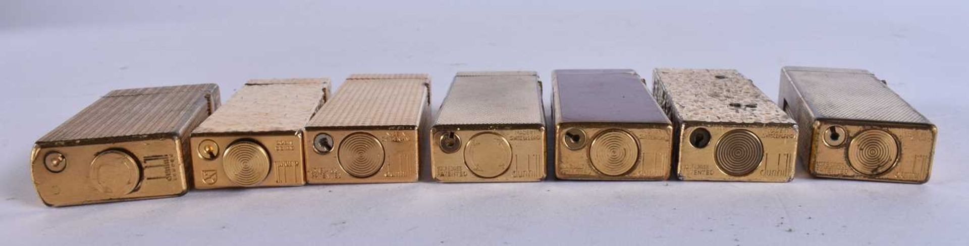 SEVEN DUNHILL LIGHTERS. (7) - Image 5 of 5