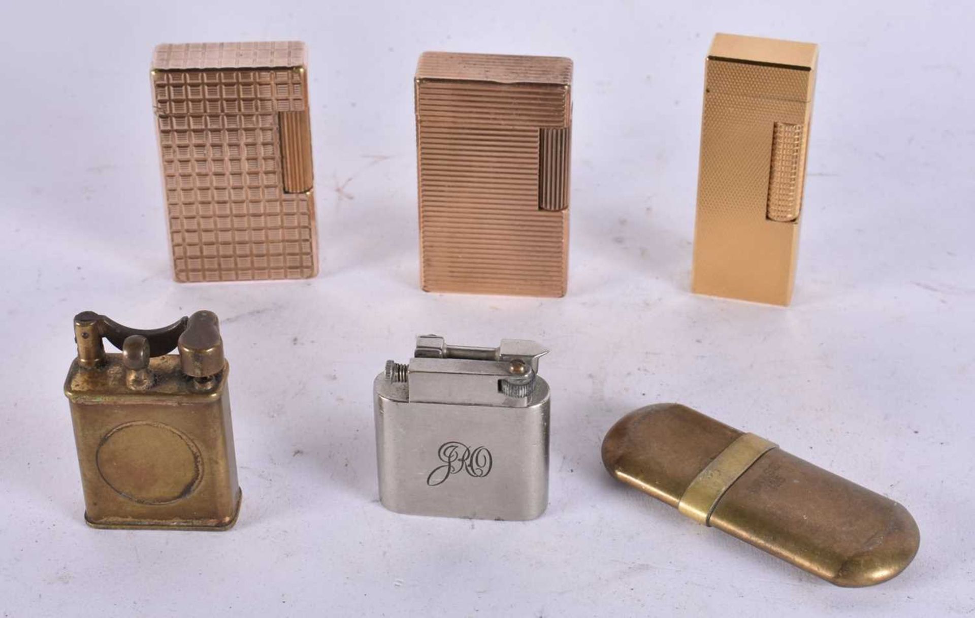 ST DUPONT, DUNHILL AND OTHER LIGHTERS. (6)