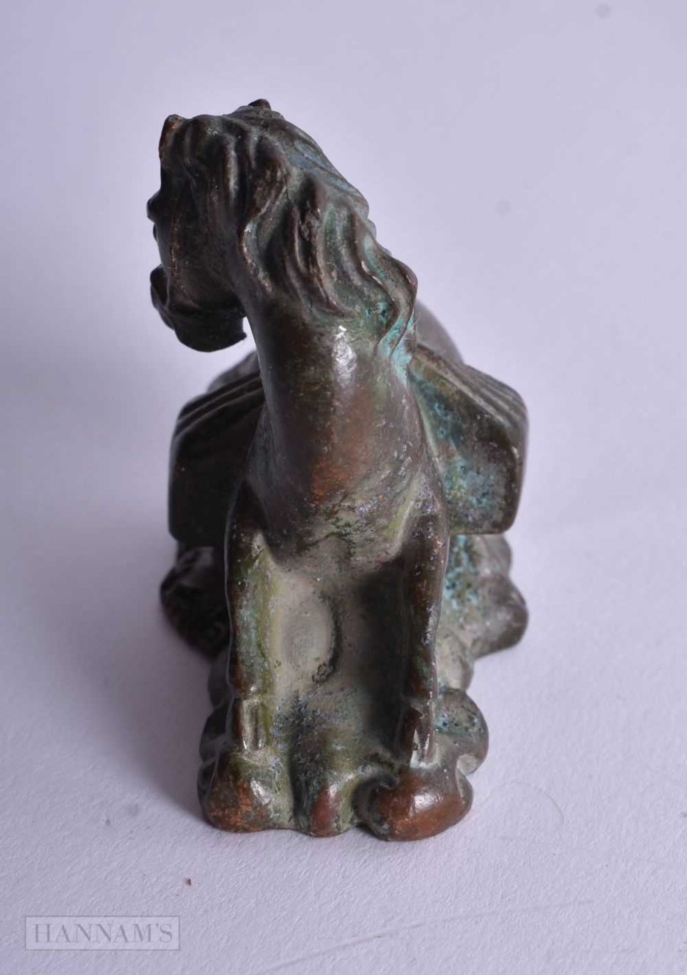 A Bronze Horse. 5.4cm x 6.3cm x 3.3cm, weight 228.6g - Image 2 of 4