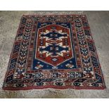 A Caucasian rug 150 x 110cm