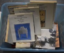 CHINESE BOOKS & 1980S CHINESE SOTHEBY'S AUCTION CATALOGUES etc. (qty)