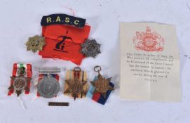 BOXED MEDALS. (qty)