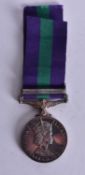 A MALAYA MILITARY MEDAL presented to 23047002 Pte B R Lyons RAOC.