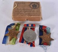 BOXED MEDALS. (qty)