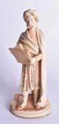 Royal Worcester rare figure of the miniature ivory painter, shape 1226, date 1888. 20cm x 9 cm