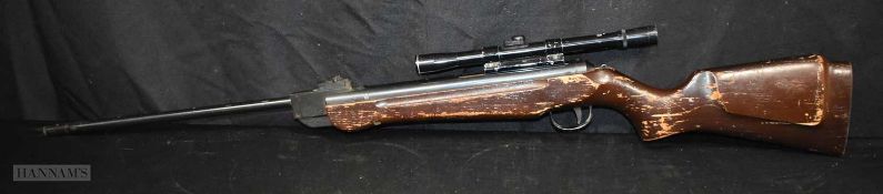 Webley and Scott limited BSA air rifle. 104cm