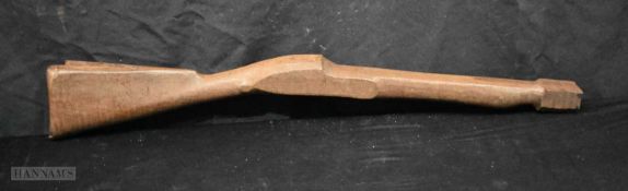 A wooden Stock blank for a Martini Henry Rifle (1871-1889) 84cm