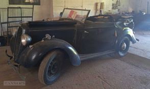 A Vintage 1937 Hilman Minx Coupe